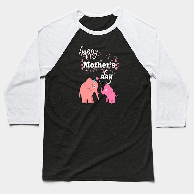 happy mothers day Baseball T-Shirt by bratshirt